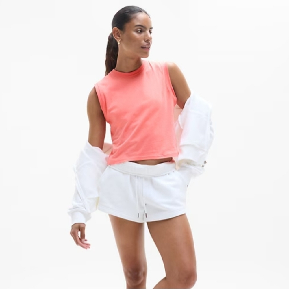Athleta True Cotton Cropped Tank - Picture 3 of 6